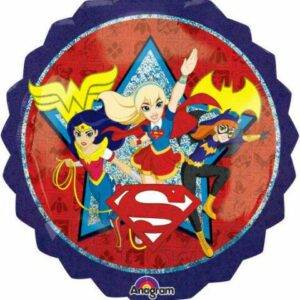 BALÃO FOIL P38 SUPERSHAPE DC SUPER HERO GIRLS