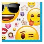 16 GUARDANAPOS 25 CM EMOJI