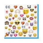 16 GUARDANAPOS 33 CM EMOJI