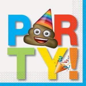 16 GUARDANAPOS 33 CM EMOJI CELEBRATION