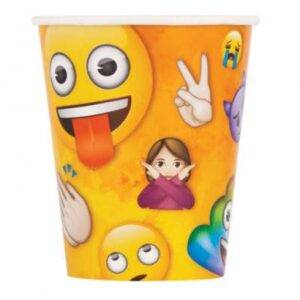 8 COPOS 267 ML EMOJI RAINBOW FUN