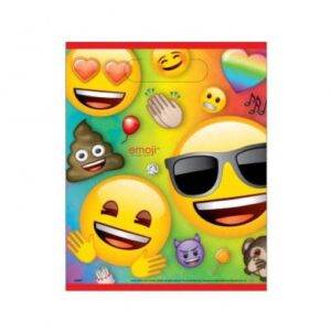 8 SACOS DE OFERTA EMOJI RAINBOW FUN