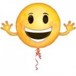 BALÃO FOIL SUPERSHAPE EMOJI