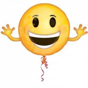 BALÃO FOIL SUPERSHAPE EMOJI