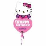 BALÃO FOIL P40 SUPERSHAPE PERSONALIZÁVEL HELLO KITTY