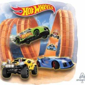 BALÃO FOIL P38 SUPERSHAPE HOT WHEELS PANORAMICO