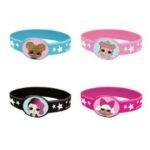 4 PULSEIRAS ELÁSTICAS LOL SURPRISE