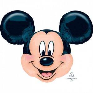 BALÃO FOIL P38 SUPERSHAPE CABEÇA MICKEY MOUSE