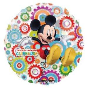 BALÃO FOIL SEE-THRU TRANSPARENTE MICKEY