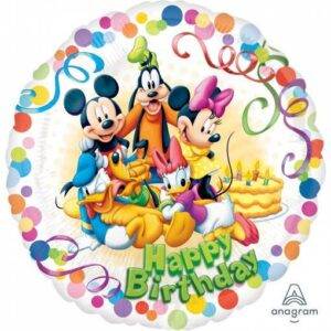 BALÃO FOIL S60 MICKEY & FRIENDS PARTY