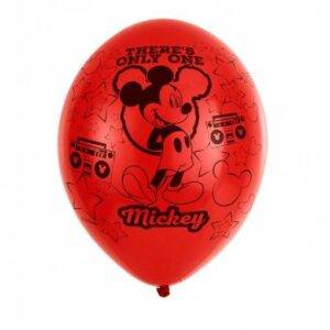 4 BALÕES LATEX 11'' MICKEY MOUSE