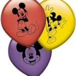 8 BALÕES LATEX 10'' MICKEY MOUSE