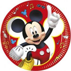 8 PRATOS 23 CM MICKEY PALS