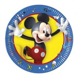 8 PRATOS 20 CM MICKEY PALS