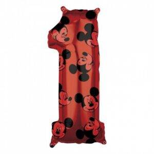 BALÃO FOIL 27X66 CM MICKEY MOUSE Nº1