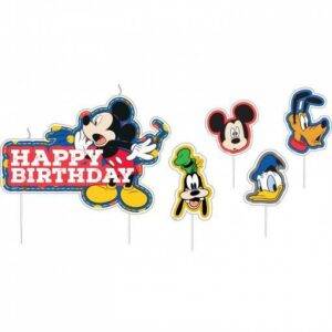 17 VELAS DE ANIVERSÁRIO MICKEY MOUSE
