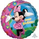 BALÃO FOIL S60 HAPPY BIRTHDAY MINNIE