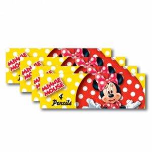 8 LÁPIS MINNIE MOUSE