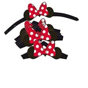 6 ORELHAS PAPEL MINNIE MOUSE