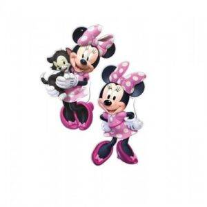 2 SILHUETAS 30 CM MINNIE MOUSE
