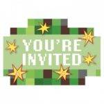 8 CONVITES (MINECRAFT) TNT PARTY