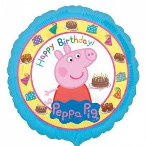 BALÃO FOIL HAPPY BIRTHDAY PEPPA PIG