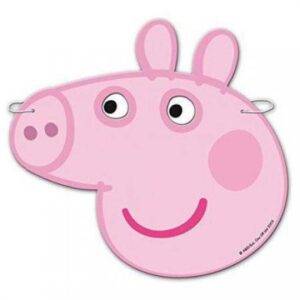6 MÁSCARAS PEPPA PIG