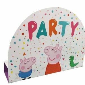 8 CONVITES PEPPA PIG