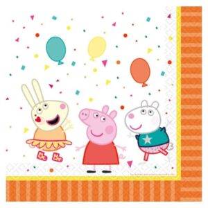 16 GUARDANAPOS 33 CM PEPPA PIG