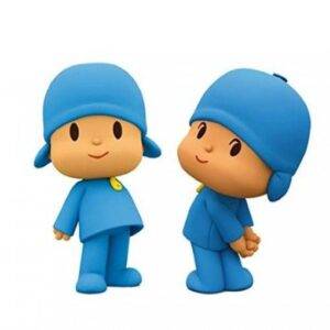 2 SILHUETAS 30 CM POCOYO