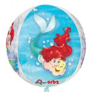 BALÃO FOIL ORBZ PRINCESAS DISNEY - ARIEL (PEQUENA SEREIA)