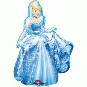 BALÃO FOIL AIRWALKER PRINCESAS DISNEY - CINDERELA