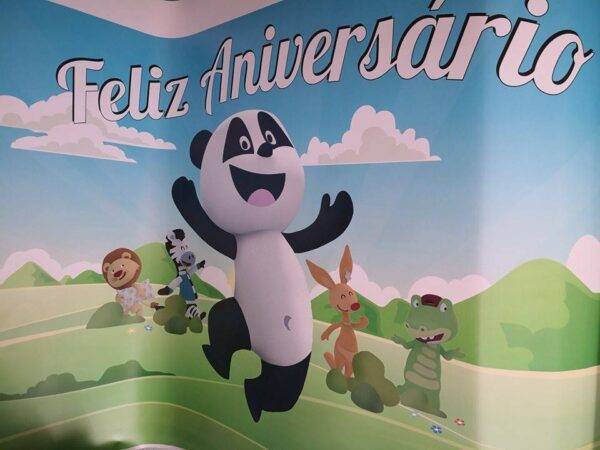 Telas temáticas para Festas de Aniversário