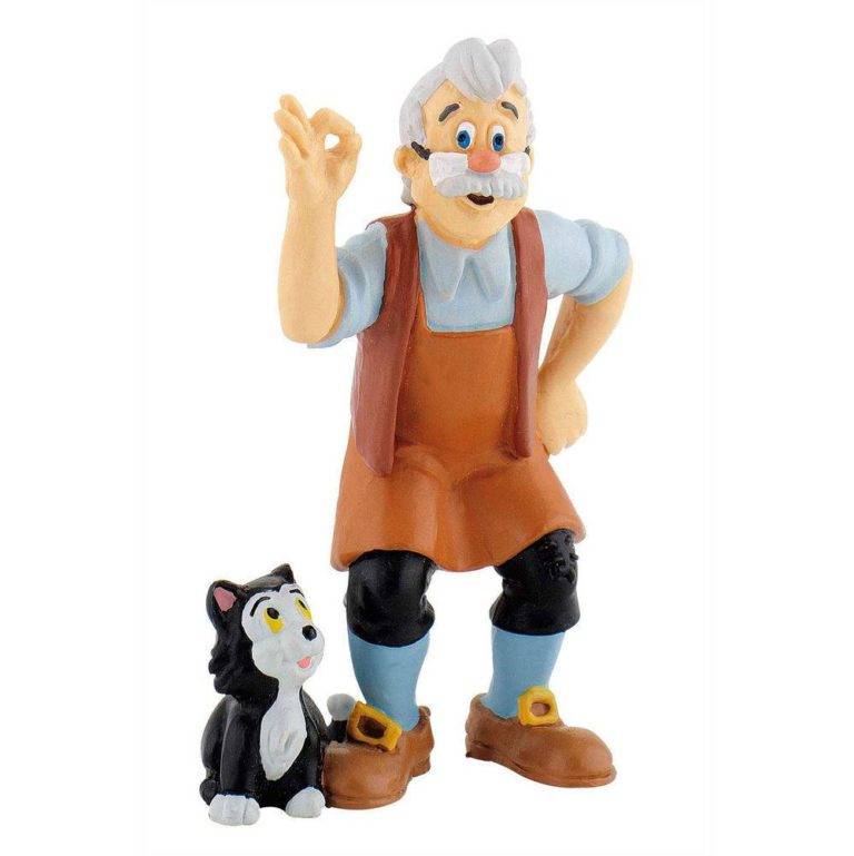 Figura coleccionável Gepetto Pinóquio Disney