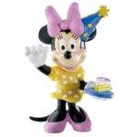Figura coleccionável Minnie aniversário Disney