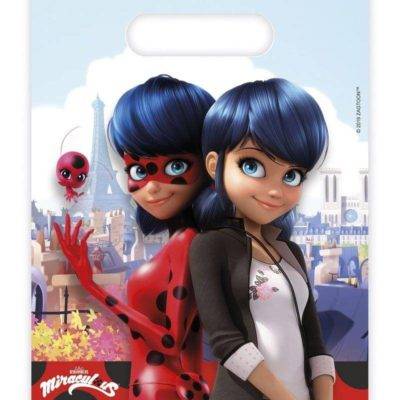 Sacos de lembranças para festa do tema Ladybug