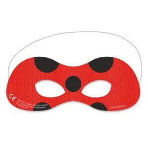 Máscaras para festa de aniversário do tema Ladybug