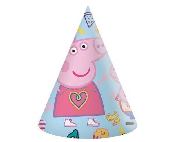 Chapéus de festa Porquinha Peppa Messy Play