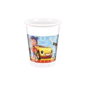 8 Copos plástico Noddy Detetive 200 ml