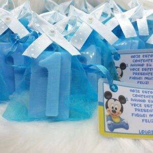 Sabonete Artesanal Inicial ou Número para Baptizado, Comunhão