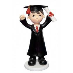 FIGURA INFANTIL MENINO GRADUADO