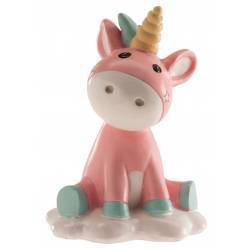 TOPO BOLO FIGURA BEBÊ UNICÓRNIO