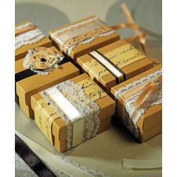 PACK DE 12 CAIXAS ESTILO VINTAGE