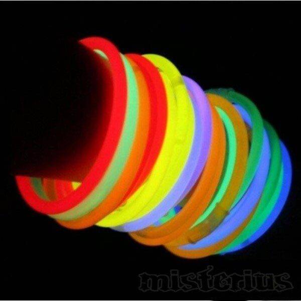 PULSEIRAS GLOW CÔR ÚNICA (PACK 100)