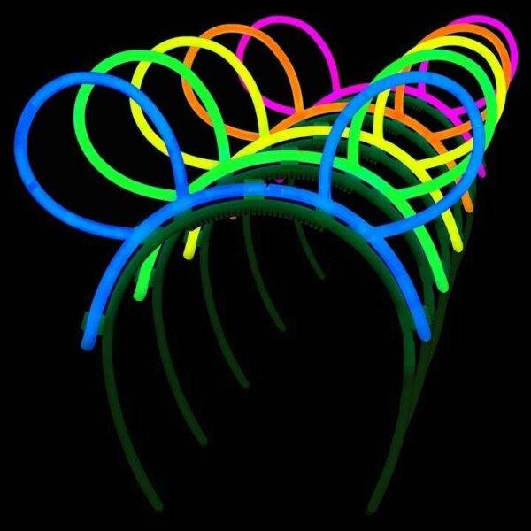 ÓCULOS E ORELHAS GLOW (PACK 25 + 25)