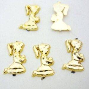 Menina a Rezar – Dourado