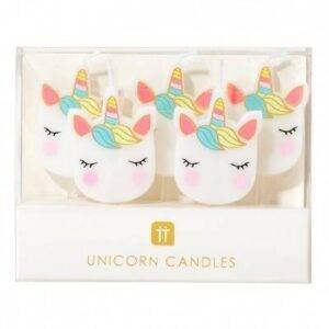 Velas de aniversário - Unicórnio