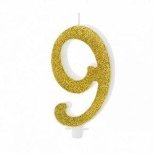 Vela aniversario "9"