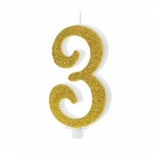 Vela aniversario "3"