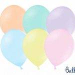 Balões pastel mix 10 unidades